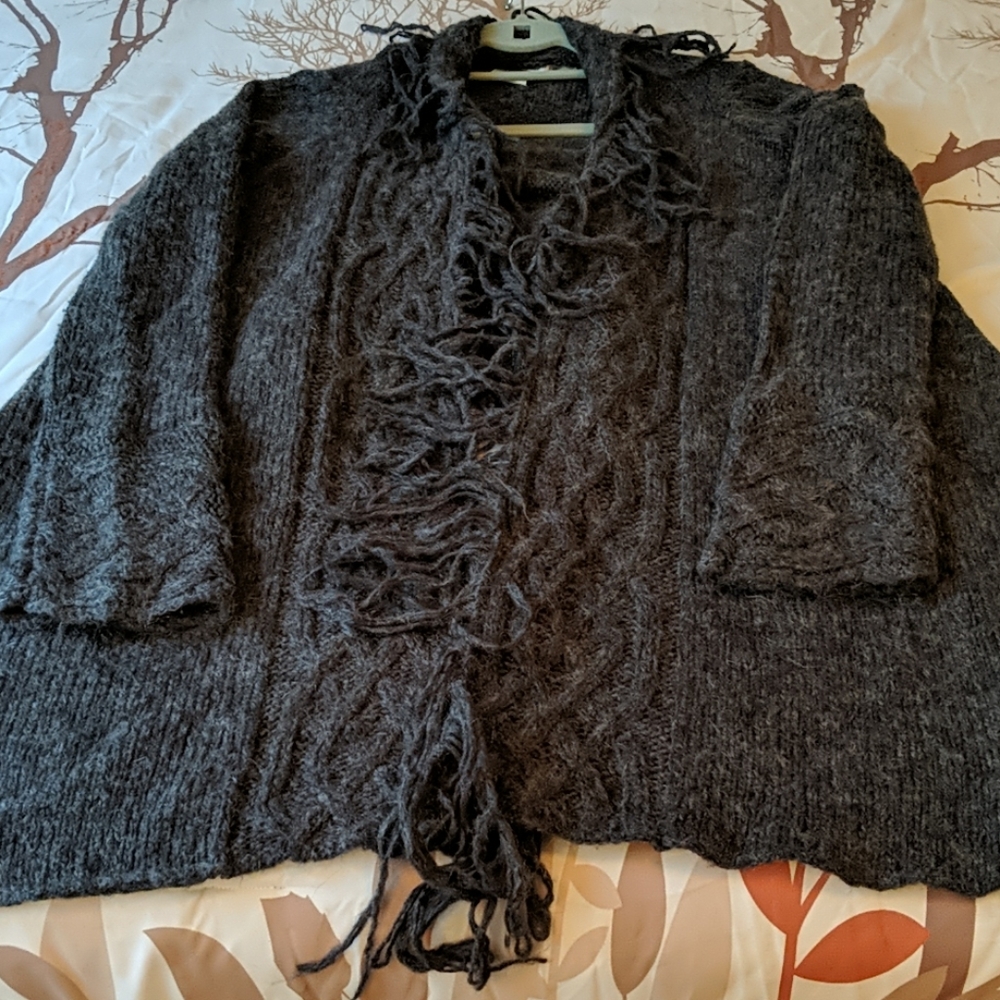 NWOT Max Studio Hi-Lo cardigan sz M